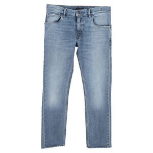 Prada Low-Rise Jeans in Blue Cotton Denim